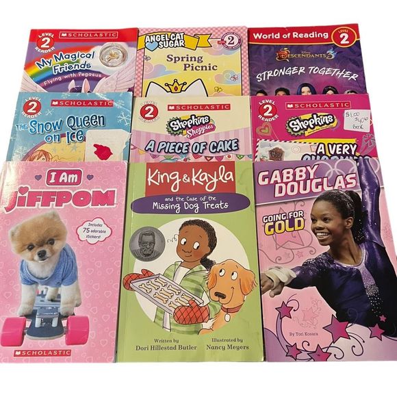 Scholastic Early Readers Level 2 Set Of 9 Scholastic Reader PB Books Girl Titles - Picture 1 of 10